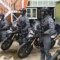 Counter terrorism squad motorcycles