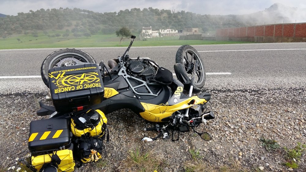 Motorcycle trip to Dakar