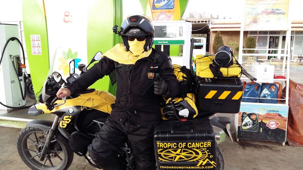 Motorcycle trip to Dakar