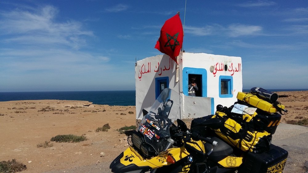 Motorcycle trip to Dakar