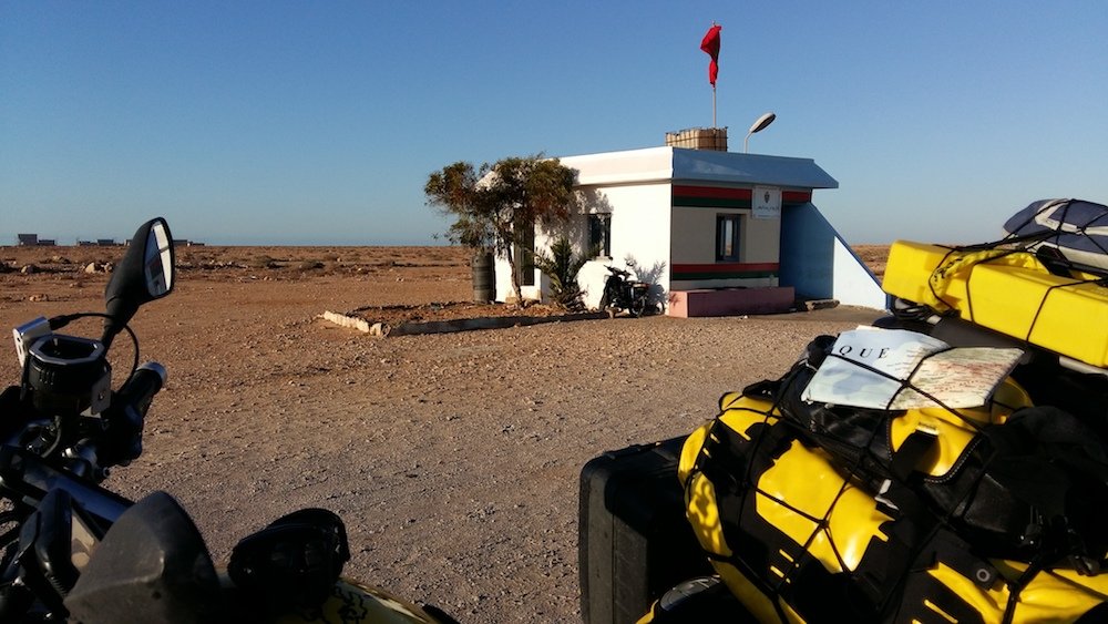 Motorcycle trip to Dakar