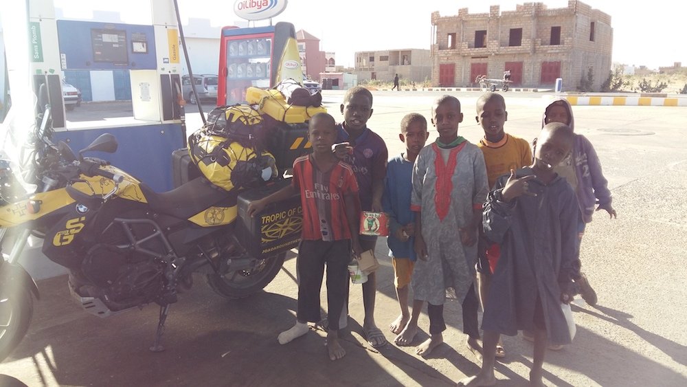 Motorcycle trip to Dakar
