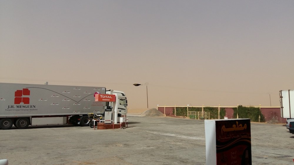 Motorcycle trip to Dakar