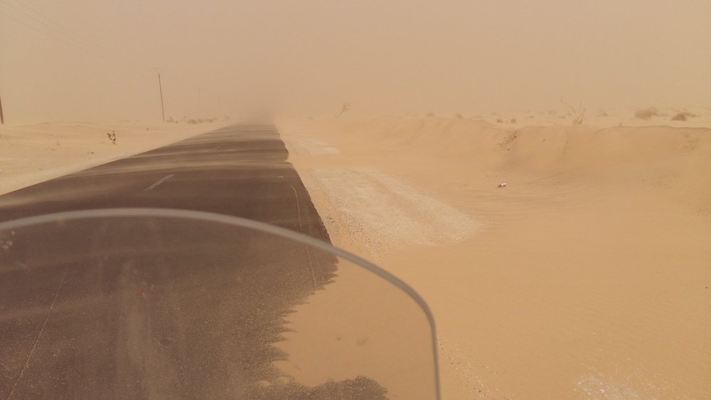 Motorcycle trip to Dakar