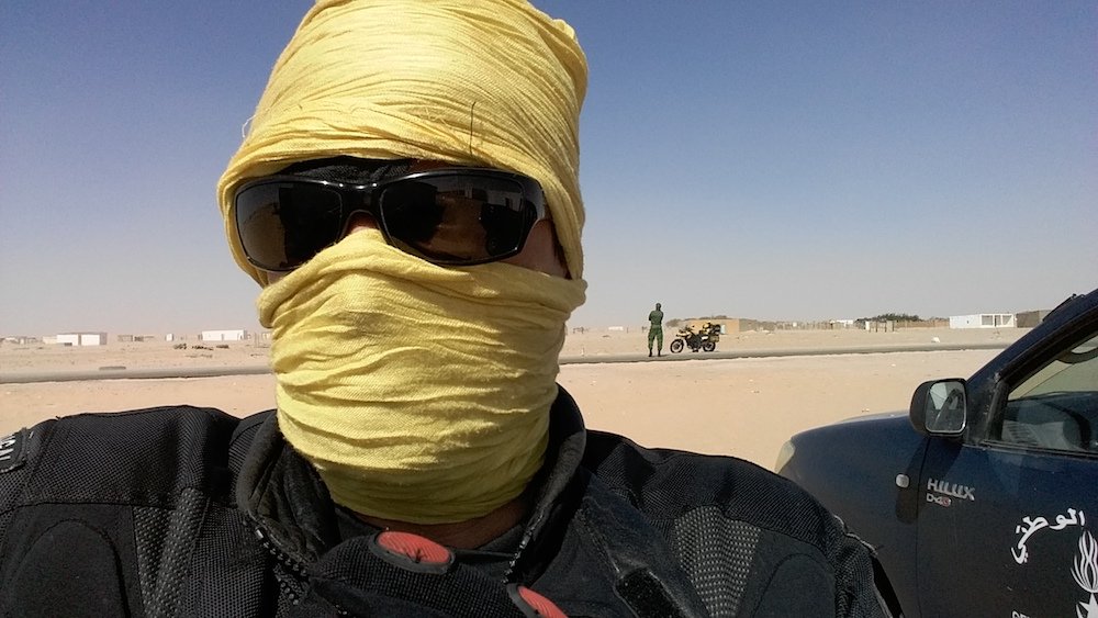 Motorcycle trip to Dakar